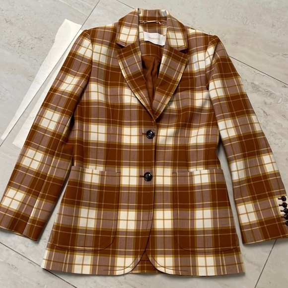 Zimmermann Jackets & Blazers - Zimmerman checked woven blazer